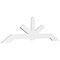 Ekena Millwork Vanguard Architectural Grade PVC Gable Bracket, 108"W x 31 1/2"H x 2"D x 6"F, 7/12 Pitch GBP108X32X0206VAN00 - alternate 1